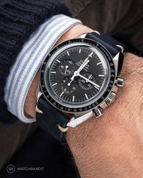 speedmaster leather strap